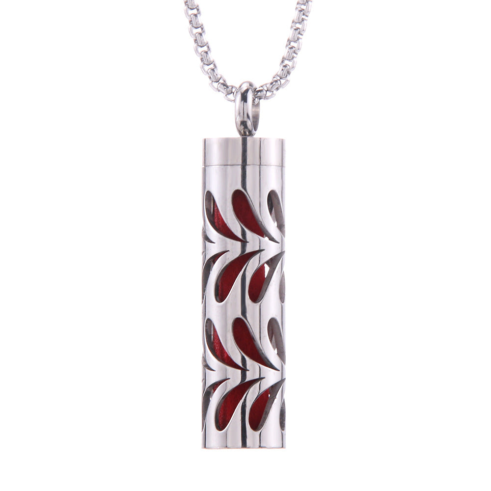 Aromatherapy Pendant Necklace — how to add oil