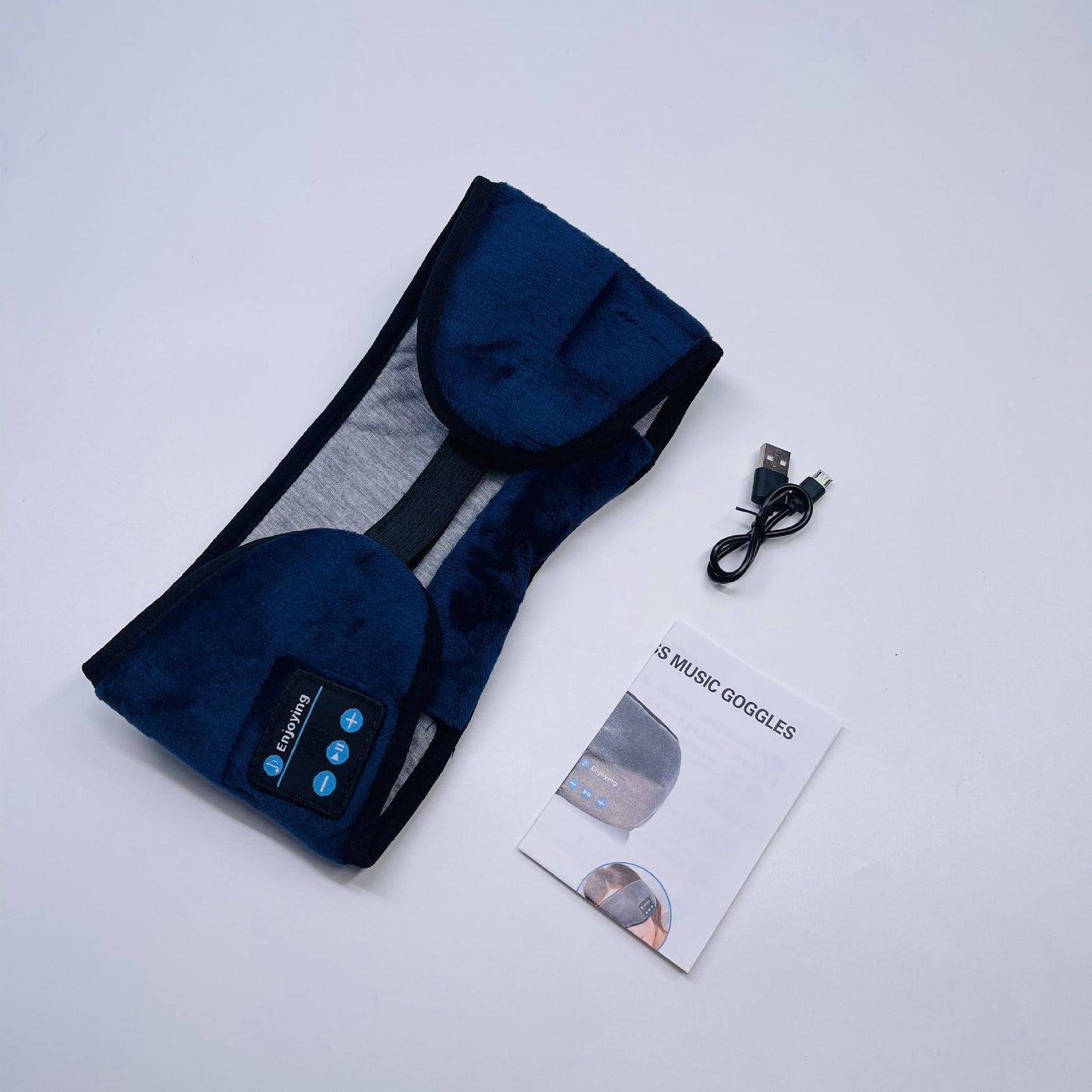 BeautyMelt Wireless Bluetooth Sleep Eye Mask — lifestyle worn