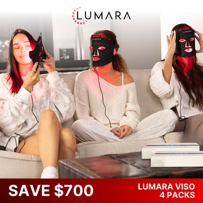 VISO Red Light Therapy Mask — 470 MICRO-LEDs, FDA Cleared