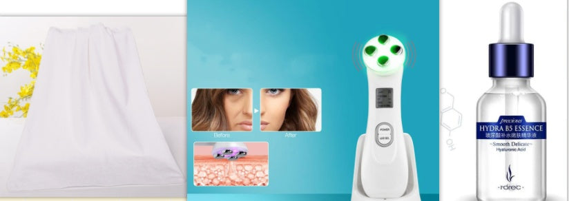 5-in-1 EMS RF Electroporation Beauty Device — how to use