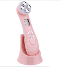 5-in-1 EMS RF Electroporation Beauty Device — lifestyle in use