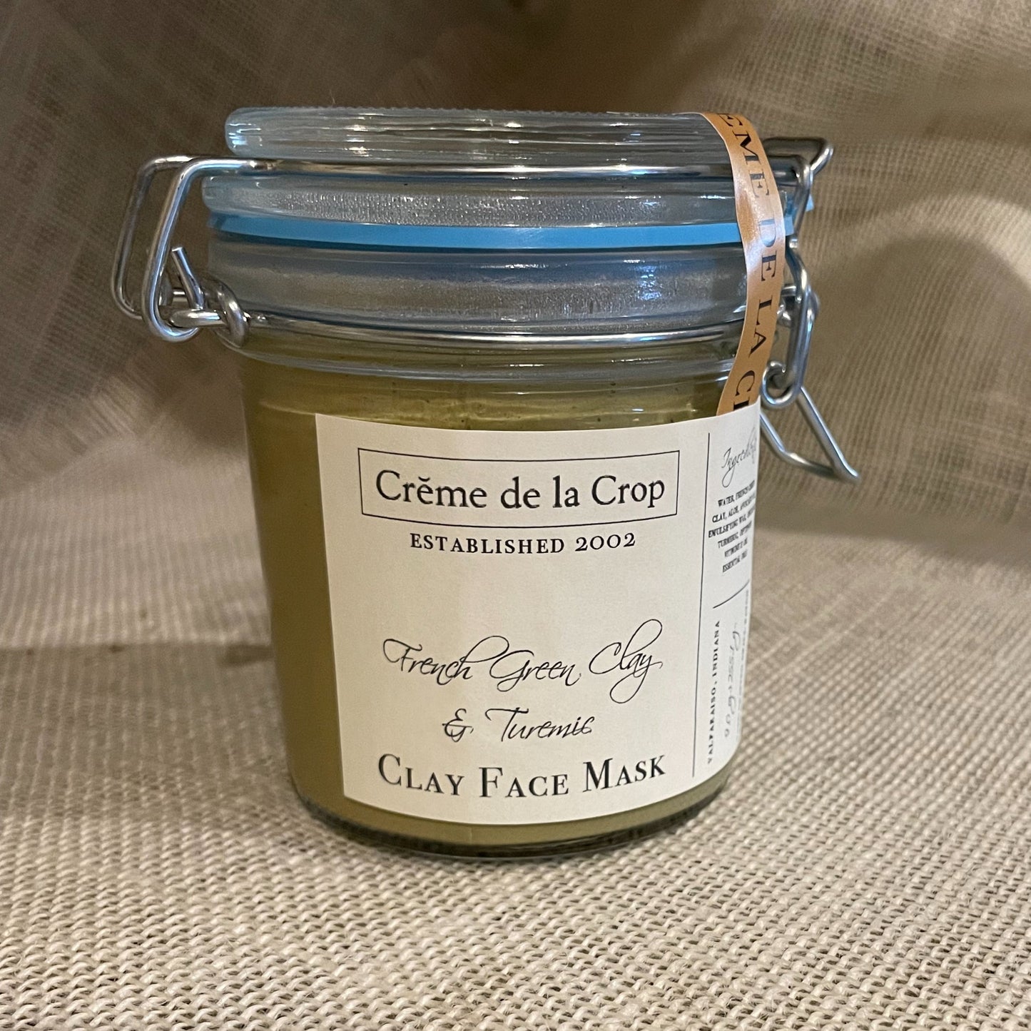 Face Mask - French Clay & Turmeric (Brighten)
