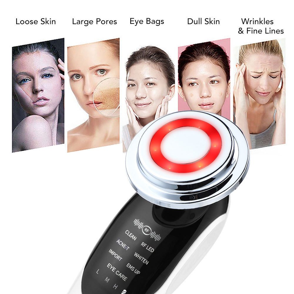7-in-1 Facial Massager — EMS microcurrent mode