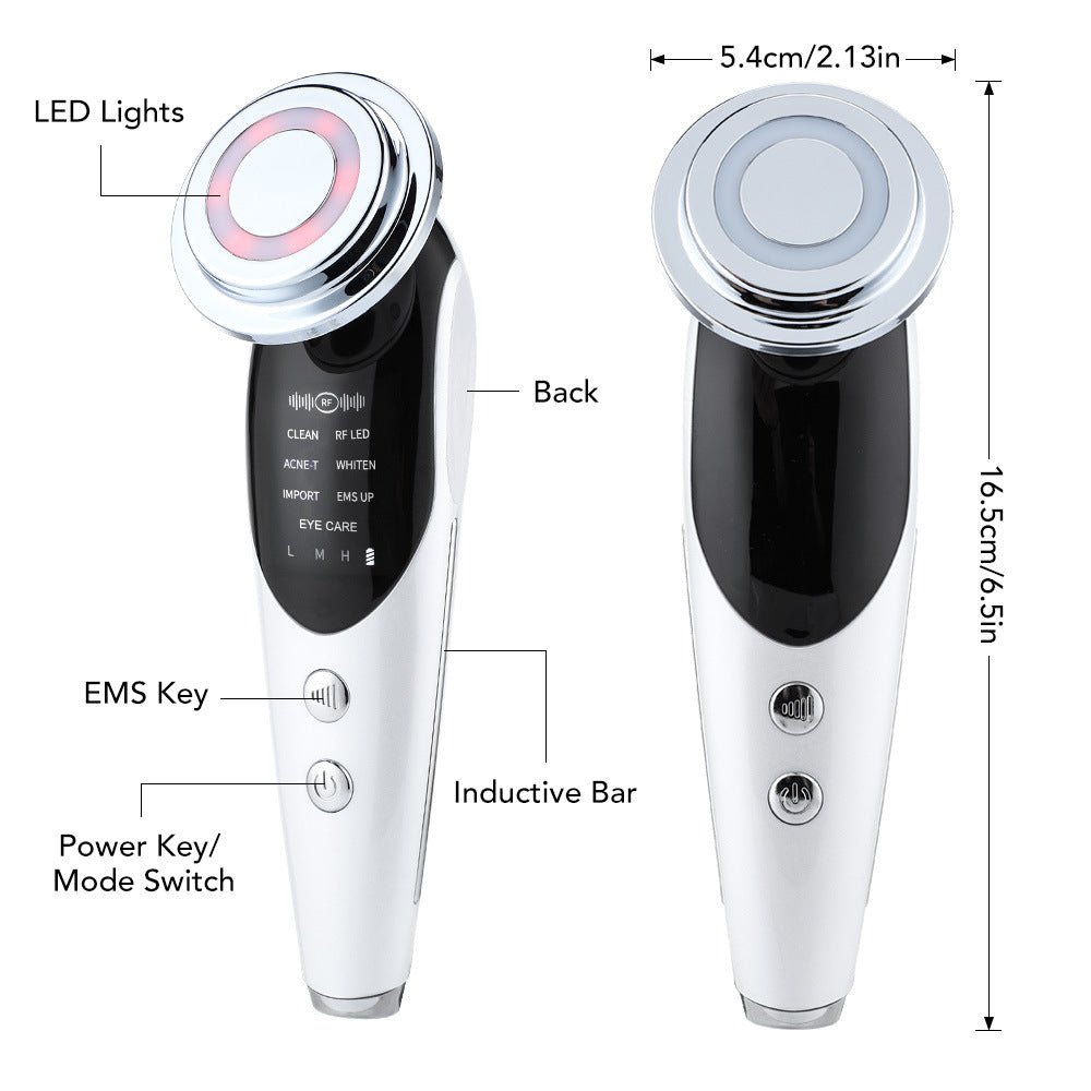 7-in-1 Facial Massager — lifestyle in use
