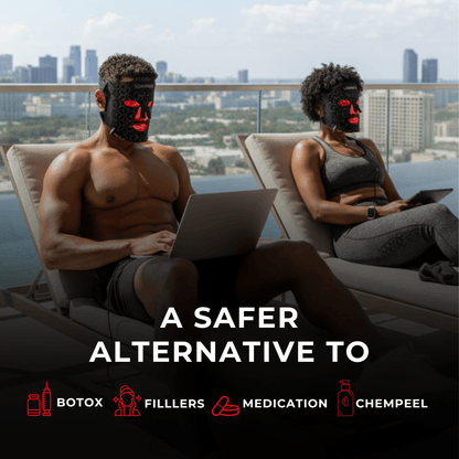 VISO Red Light Therapy Mask — 470 MICRO-LEDs, FDA Cleared