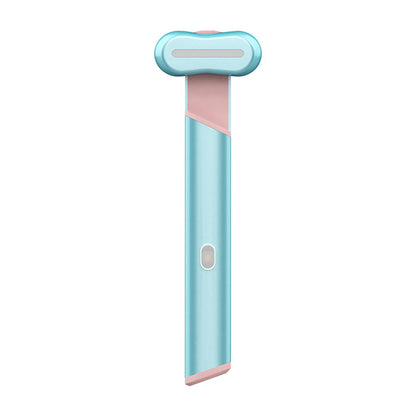 4-in-1 red light facial wand blue color variant product shot on white background