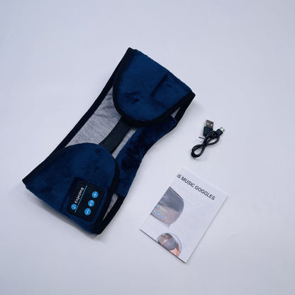 BeautyMelt Wireless Bluetooth Sleep Eye Mask — lifestyle worn