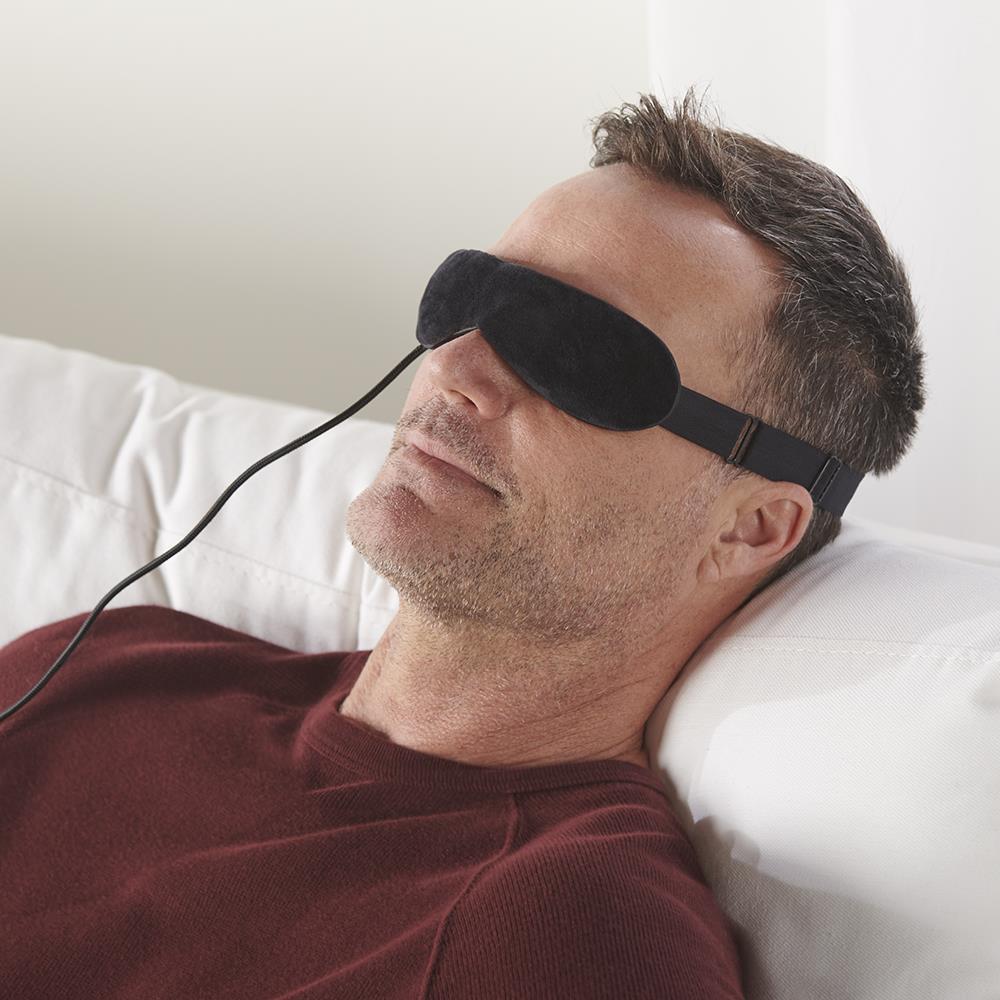 Electric Heated Eye Mask — Warm Compress with Adjustable Heat Settings